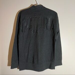 Victoria’s Secret Sport Gray Quarter Zip pull over XS